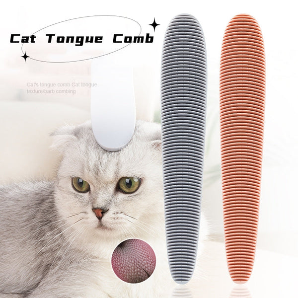 HKM-0754493 Cat Grooming Comb with Massage Function for Shedding and Hair Removal, Portable and Safe for Long and Short Hair Pets