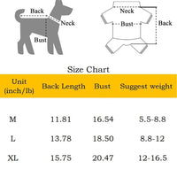 HKM-0756157 Cozy Dog Sweaters with Leash Loop for Small and Medium Dogs