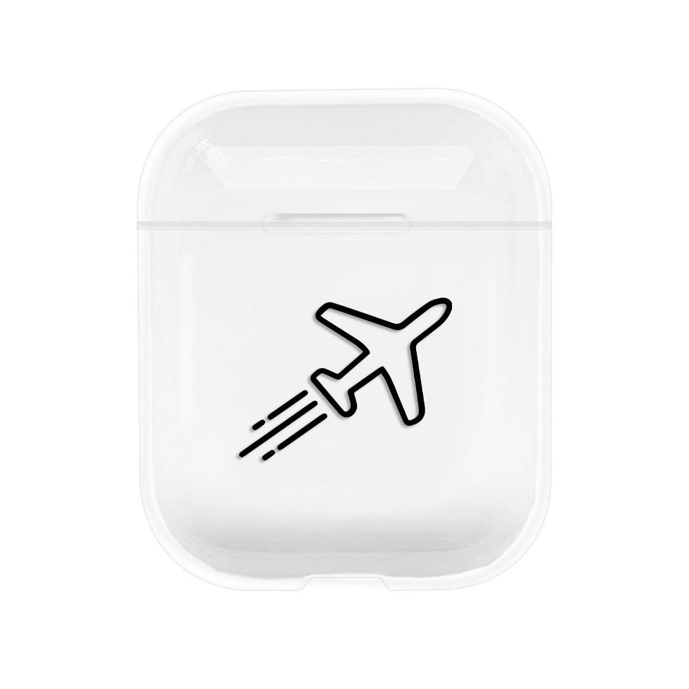 HKM-075731 Apple AirPods 1/2 Generation Anti-Fall Protective Bluetooth Headset Case