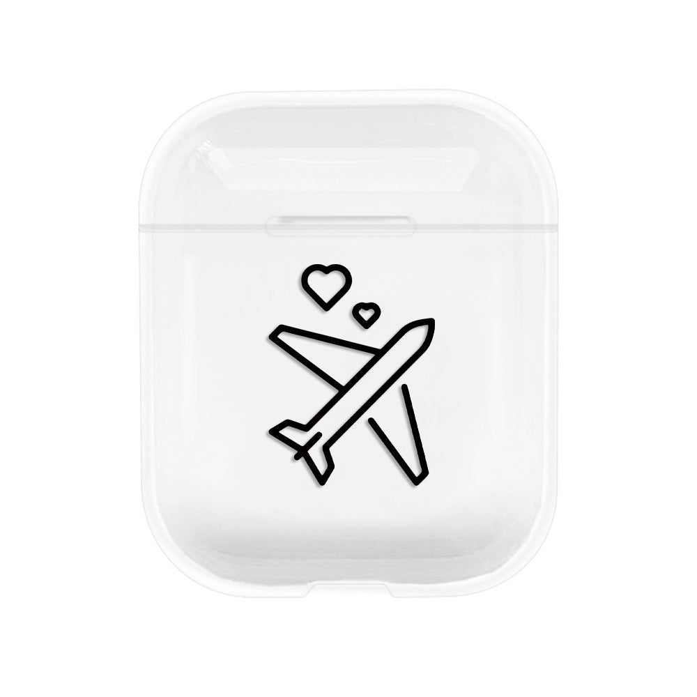 HKM-075731 Apple AirPods 1/2 Generation Anti-Fall Protective Bluetooth Headset Case