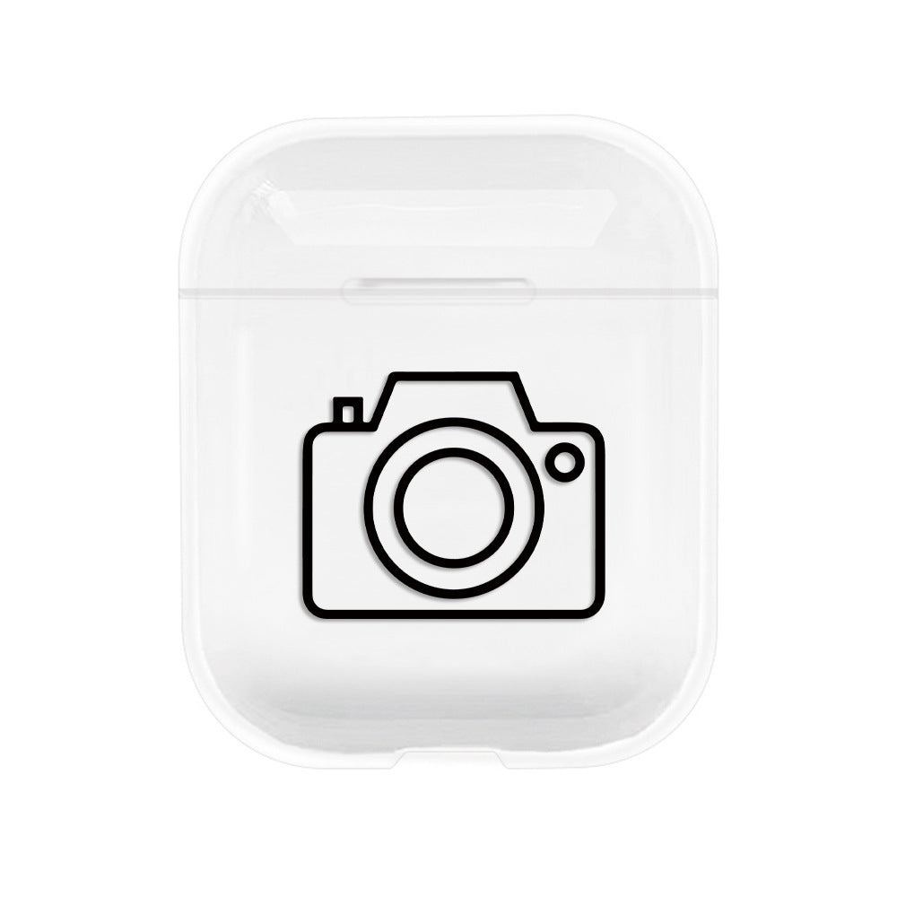 HKM-075731 Apple AirPods 1/2 Generation Anti-Fall Protective Bluetooth Headset Case