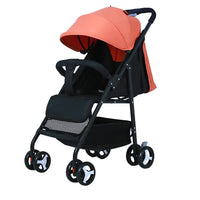 HKM-075731 Foldable 2-in-1 Baby Stroller for Infants and Toddlers, One-Hand Folding Design, Suitable for Ages 0-3 Years