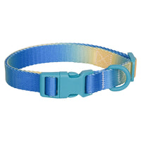HKM-0758461 Large Anti-Rust Gradient Dog Collar - Comfortable, Sturdy, Adjustable for All Seasons