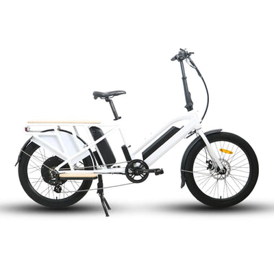 HKM-075859 E-Unorau MAX-CARGO 48V 750W Electric Bike with 7 Speed Gears and Integrated Battery