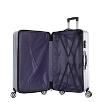 HKM-075923 4-Wheel ABS+PC Trolley Luggage Sets for Travel - Durable and Lightweight Suitcases