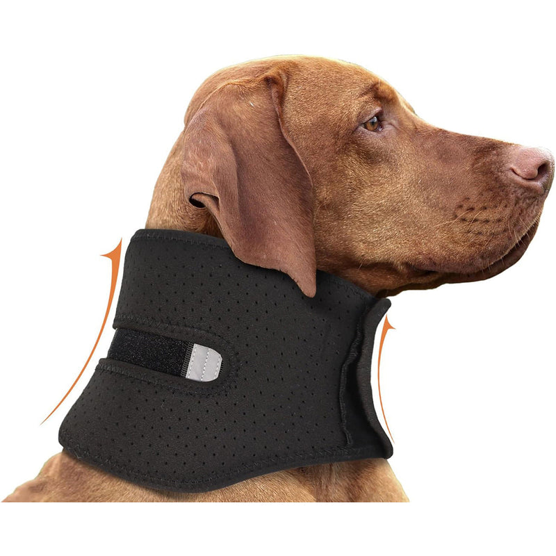HKM-0762045 Adjustable Anti-Licking Dog Support Collar for Neck Sprains - Universal Fit for Small, Medium, and Large Pets