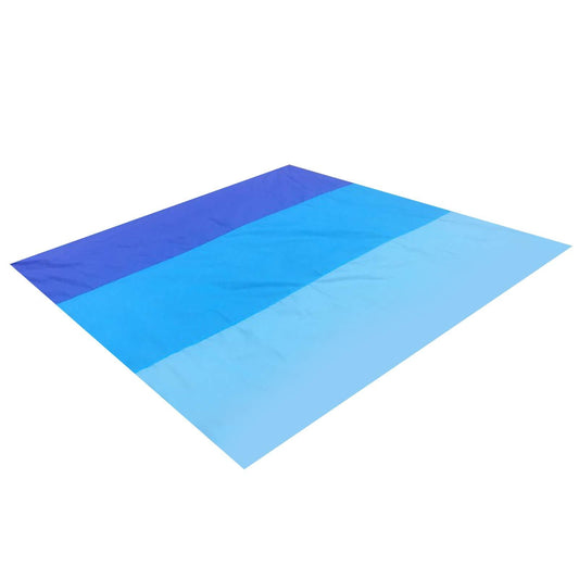 HKM-076371 Ultra-Light Waterproof Beach Mat for 2-6 People - Moisture-Proof Polyester Fabric, Multiple Sizes and Color Options