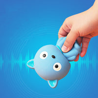 HKM-0765245 Interactive Elf Cat Sound Toy for Training and Entertainment - Latex Material