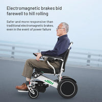 HKM-076563 Electric Power Wheelchair with Removable Battery and 20km Driving Range - D09 Model
