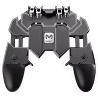 HKM-076563 Six-Finger Mobile Game Controller for PUBG - Touch Sensitive, 90-Degree Adjustable, Screen Compatible