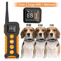 HKM-0766397 Remote Control Dog Trainer with Voice Control and Bark Stop Feature