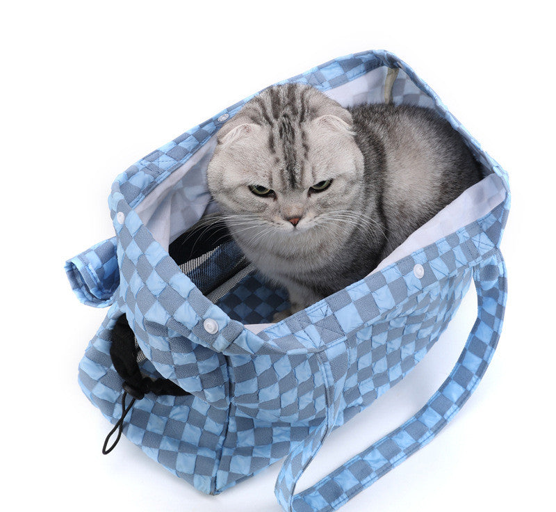 HKM-0766653 Medium Soft-sided Portable Cat Bag - Multi-color Pet Carrier for Travel