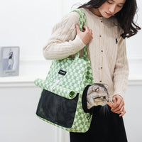 HKM-0766653 Medium Soft-sided Portable Cat Bag - Multi-color Pet Carrier for Travel