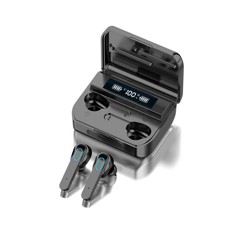 HKM-077011 Wireless Bluetooth Headset T33 - In-ear Design with Four Speakers, 10m Range, and 4-8 Hours Battery Life