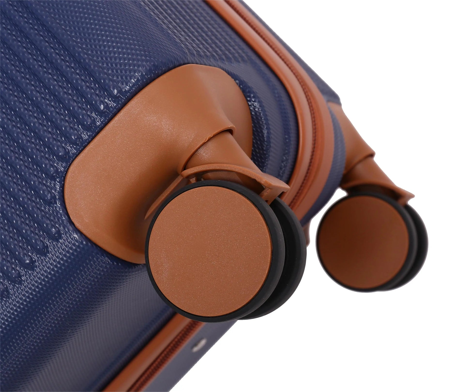 HKM-077075 2024 Colour Coordinated ABS Trolley Luggage Set - Stylish Roller Suitcases for Travel