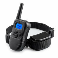 HKM-0772157 Remote Control Dog Trainer Collar with Vibration and Static Modes for Medium to Large Dogs