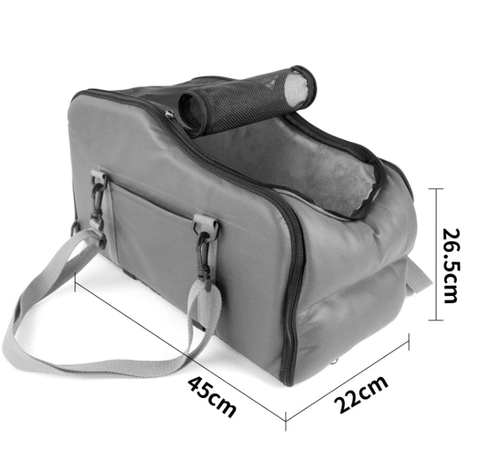 HKM-0772413 Portable Removable Car Kennel and Washable Pet Mat for Travel and Outdoors