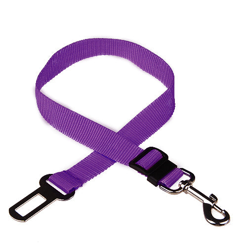 HKM-0772797 Adjustable Pet Safety Seat Belt Restraint for Car Travel - Multi-Color Options