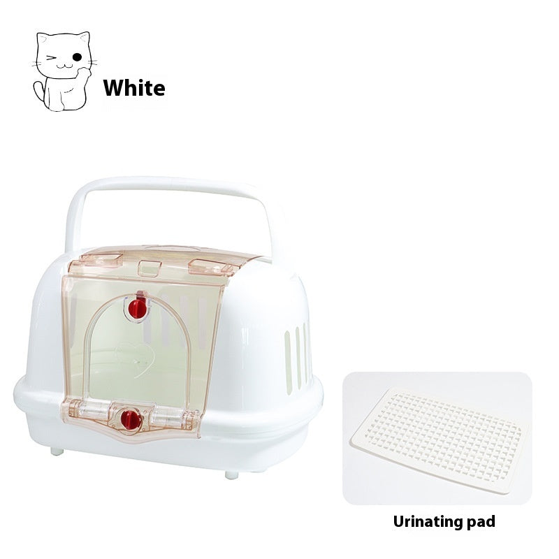 HKM-0774973 Portable Four Seasons Ceramic Dog Pet Flight Case Backpack with Urine Pad - Multiple Colors