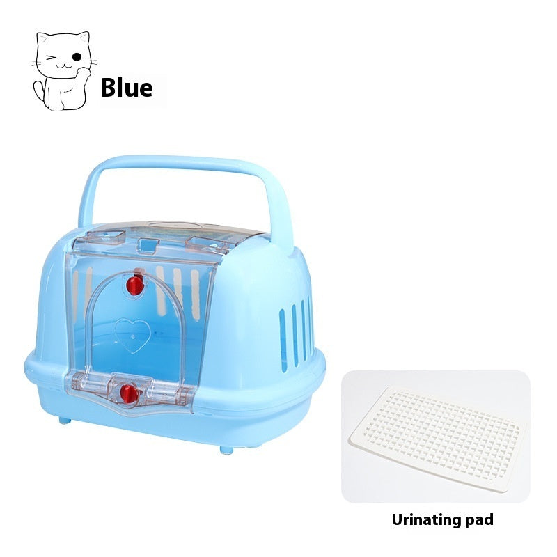 HKM-0774973 Portable Four Seasons Ceramic Dog Pet Flight Case Backpack with Urine Pad - Multiple Colors