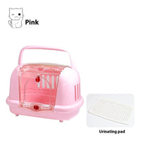 HKM-0774973 Portable Four Seasons Ceramic Dog Pet Flight Case Backpack with Urine Pad - Multiple Colors