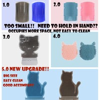 HKM-0776125 Cat Self Massage Grooming Brush with Catnip for Hair Removal and Itch Relief
