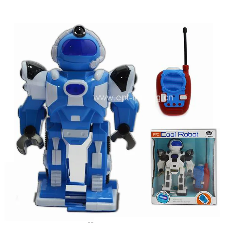 HKM-077651 Intelligent Remote Control Robot Toy for Kids – Educational Light & Sound Functions, Ages 5-13