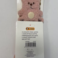HKM-0776765 Plush Cat Toy Bear - Soft, Cuddly Companion for Feline Fun