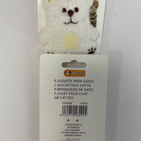 HKM-0776765 Plush Cat Toy Bear - Soft, Cuddly Companion for Feline Fun