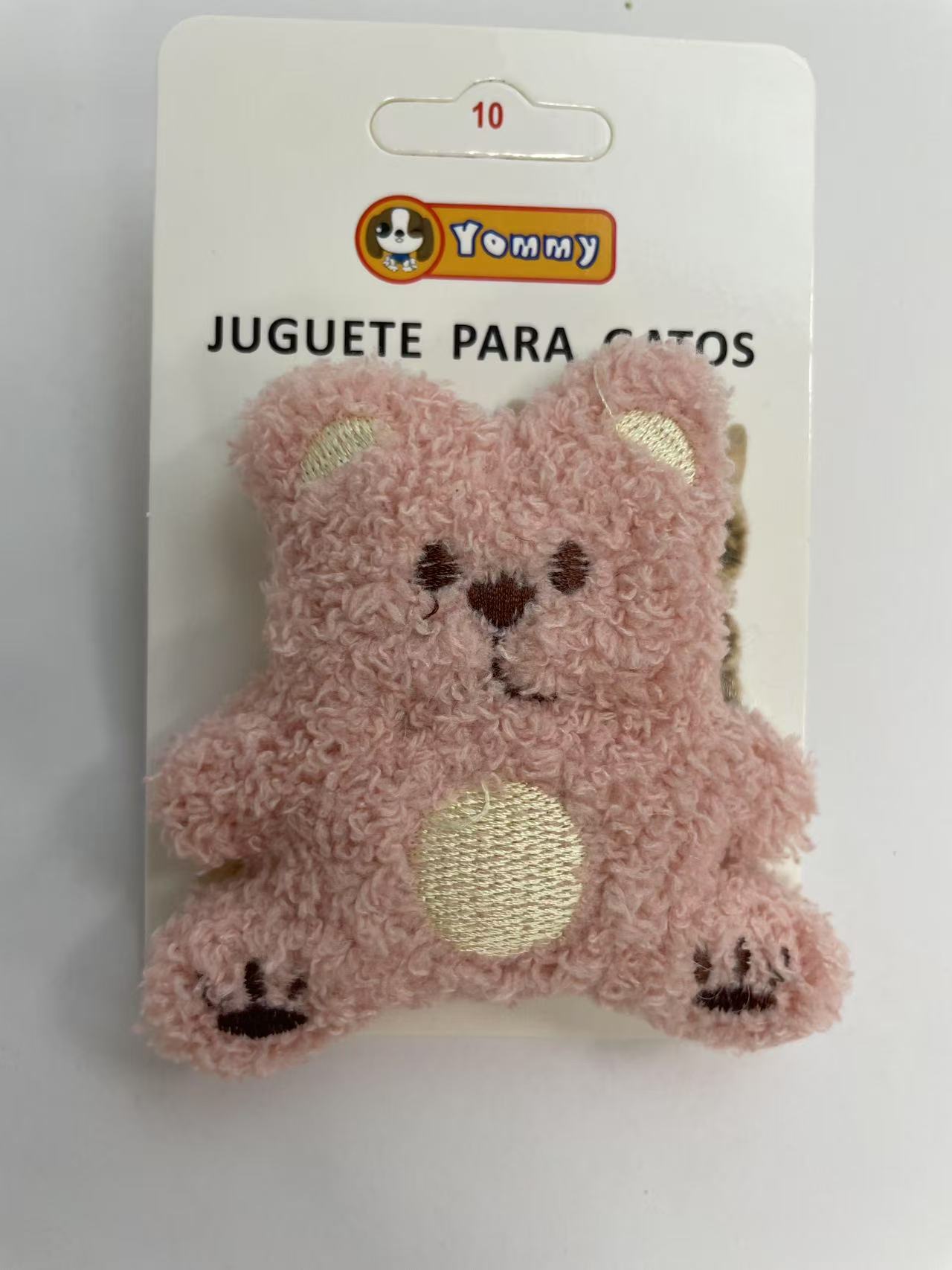 HKM-0776765 Plush Cat Toy Bear - Soft, Cuddly Companion for Feline Fun