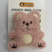 HKM-0776765 Plush Cat Toy Bear - Soft, Cuddly Companion for Feline Fun