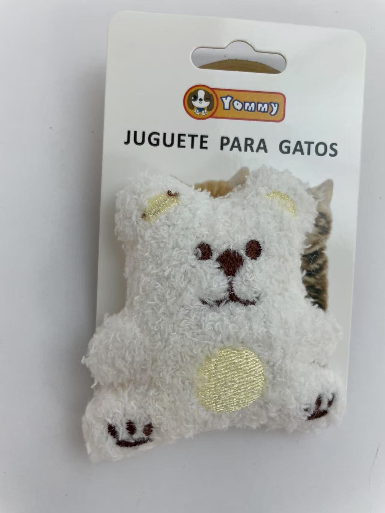 HKM-0776765 Plush Cat Toy Bear - Soft, Cuddly Companion for Feline Fun
