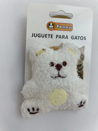 HKM-0776765 Plush Cat Toy Bear - Soft, Cuddly Companion for Feline Fun