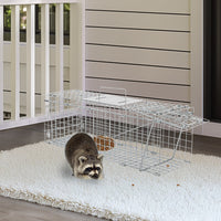 HKM-0777533 32 Inch Folding Iron Live Animal Trap for Humane Wildlife Control
