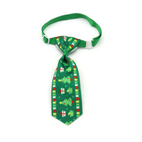 HKM-0778173 Christmas Pet Bow Tie - Colorful Ribbon Design for Year-Round Festivities