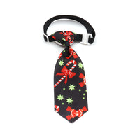 HKM-0778173 Christmas Pet Bow Tie - Colorful Ribbon Design for Year-Round Festivities