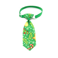HKM-0778173 Christmas Pet Bow Tie - Colorful Ribbon Design for Year-Round Festivities