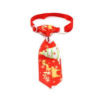 HKM-0778173 Christmas Pet Bow Tie - Colorful Ribbon Design for Year-Round Festivities