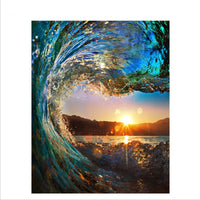 HKM-077843 Digital Hand-Painted Landscape Oil Painting - 40X50CM Flower Scene Artwork