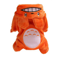 HKM-0780093 Cozy Coral Fleece Dog Apparel in Orange, Pink, Brown, and Gray - Multiple Sizes Available
