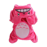 HKM-0780093 Cozy Coral Fleece Dog Apparel in Orange, Pink, Brown, and Gray - Multiple Sizes Available