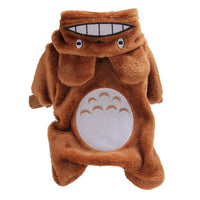 HKM-0780093 Cozy Coral Fleece Dog Apparel in Orange, Pink, Brown, and Gray - Multiple Sizes Available