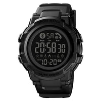 HKM-078355 Men's Waterproof Bluetooth Smart Sports Watch with Step Counter and Multi-Function Features