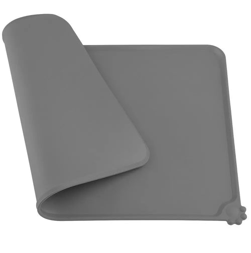 HKM-078355 Non-Slip Waterproof Silicone Pet Feeding Mat with High Lips for Dogs and Cats