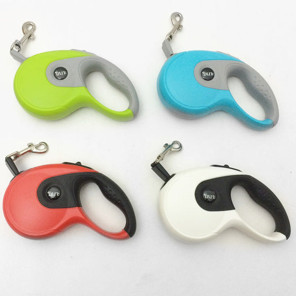 HKM-0785469 5M Retractable Dog Leash for Small and Medium Breeds - Durable Nylon and Metal Lock - 40kg Capacity - Multi-Color Options Available