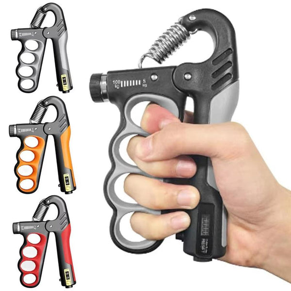 HKM-078867 Adjustable Hand Grip Strengthener for Muscle Training - 5-100kg Resistance Levels