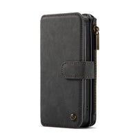 HKM-078867 Mobile Phone Split Flip Case for Apple - Imitation Leather, Available in Brown, Red, and Black