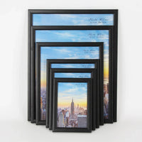 HKM-078867 Stylish A4 Black MDF Photo Frames in Custom Sizes for Home Wall Decoration