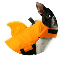 HKM-0789053 Lightweight Shark Fin Pet Swimsuit for Dogs - Comfortable Swim Jacket for Large and Small Breeds