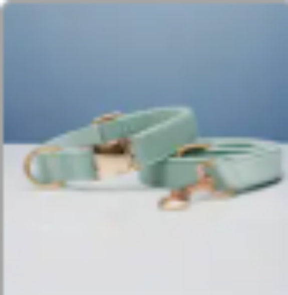 HKM-0789437 Multiple Color Velvet Dog Collar and Leash Set with Bow Tie